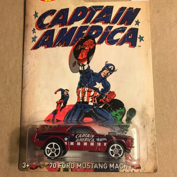 Hot Wheels MARVEL CAPTAIN AMERICA - Complete Set Of 8 - OUT OF PRODUCTION - 2015 - Picture 11 of 16